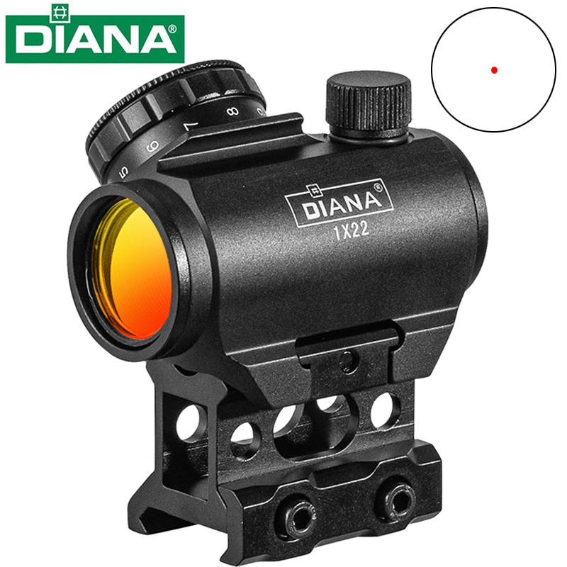 Outdoor Hunting Lab - DIANA 1x22 Red Dot Sight 4