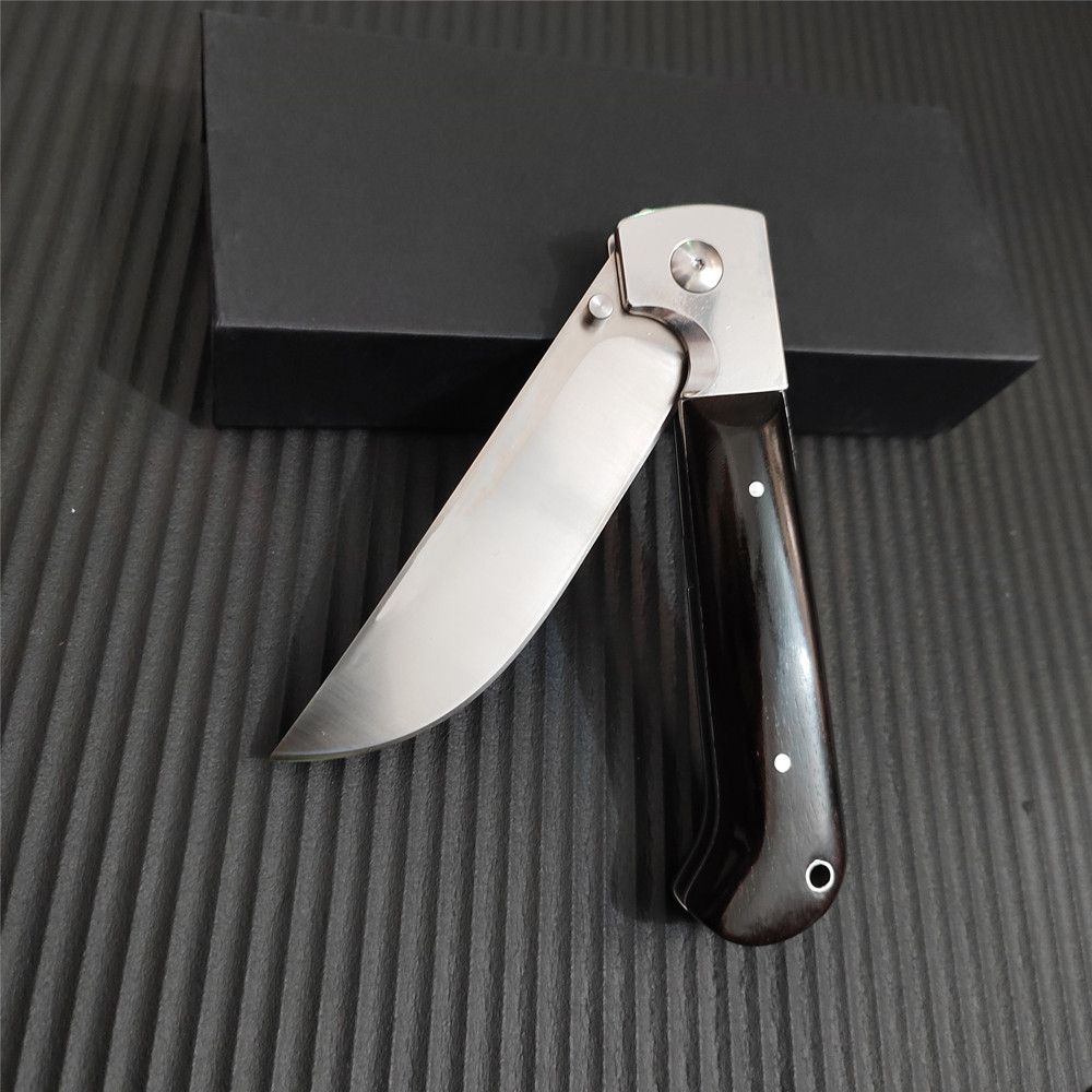 Hunting Camp Outdoor Kitchen - Utility knife Folding D2 Blade Wood