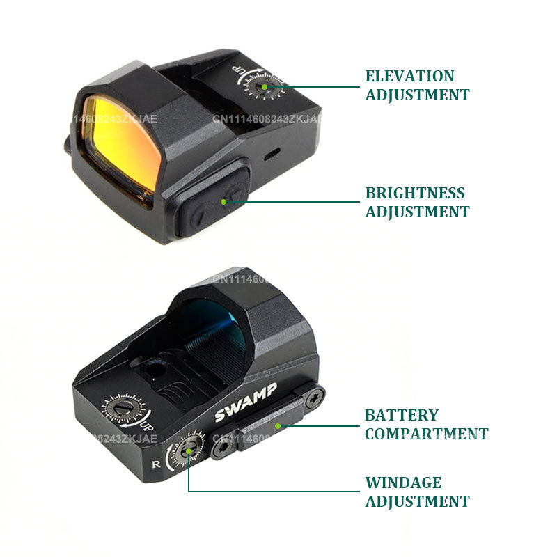 Tactical 3MOA Reflex Red Dot S - Outdoor Hunting Lab ulasan dan harga