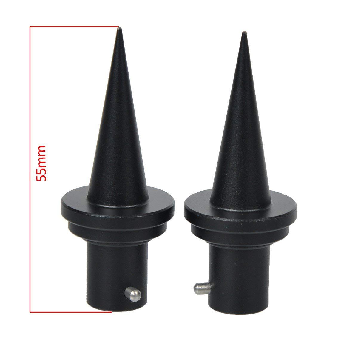 2PCS V8 Bipod Spikes Feet Hold - Bipod Rifle Mount ulasan dan harga
