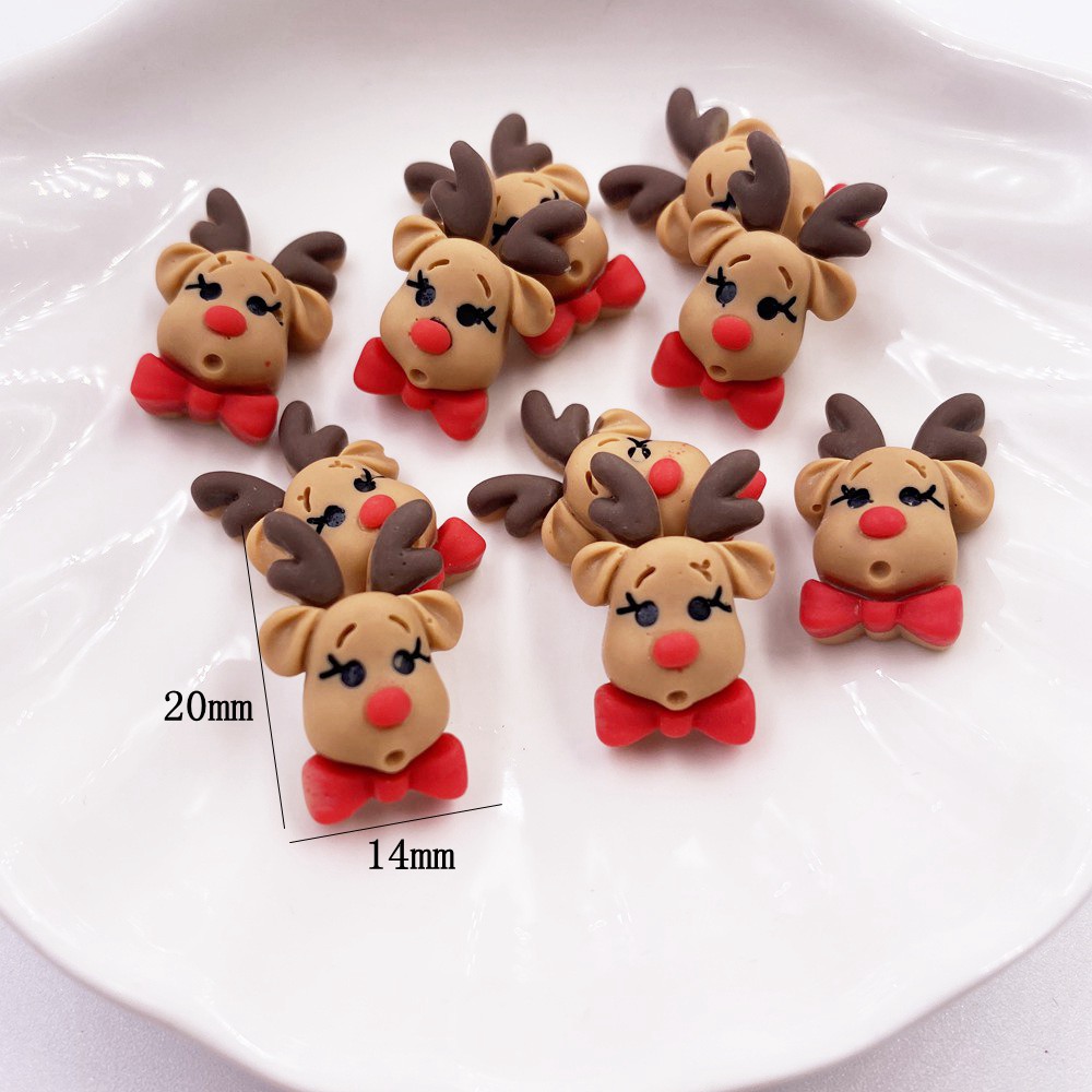 20PCS lovely Colorful Resin El - Elk Bugle Call ulasan dan harga