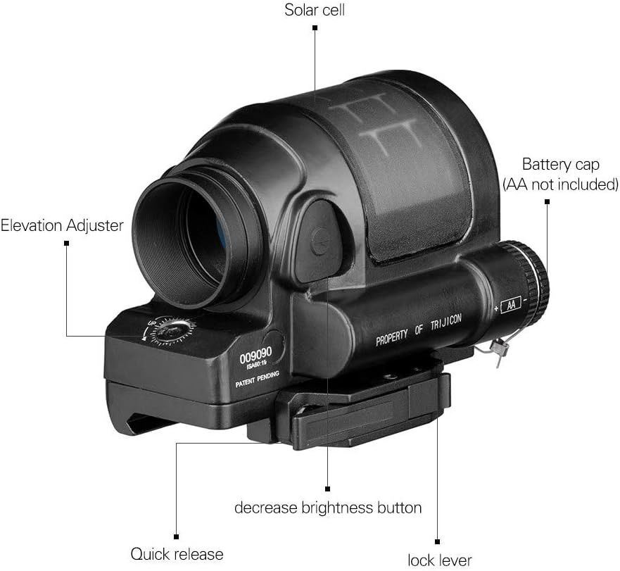 Hunting Reflex Sight Solar Pow - Outdoor Hunting Lab ulasan dan harga