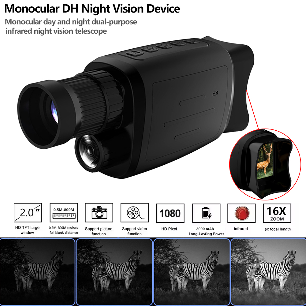 Monocular Night Vision Device  - Outdoor Hunting Pictures ulasan dan harga