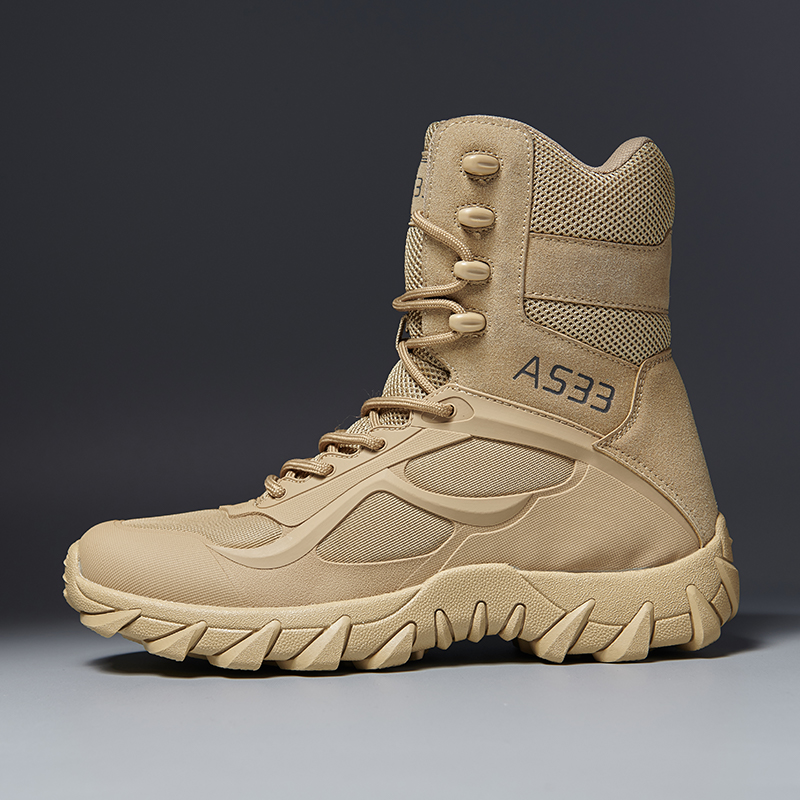 Men Tactical Boot Safety Anti- - Hunting Outdoor Brands ulasan dan harga