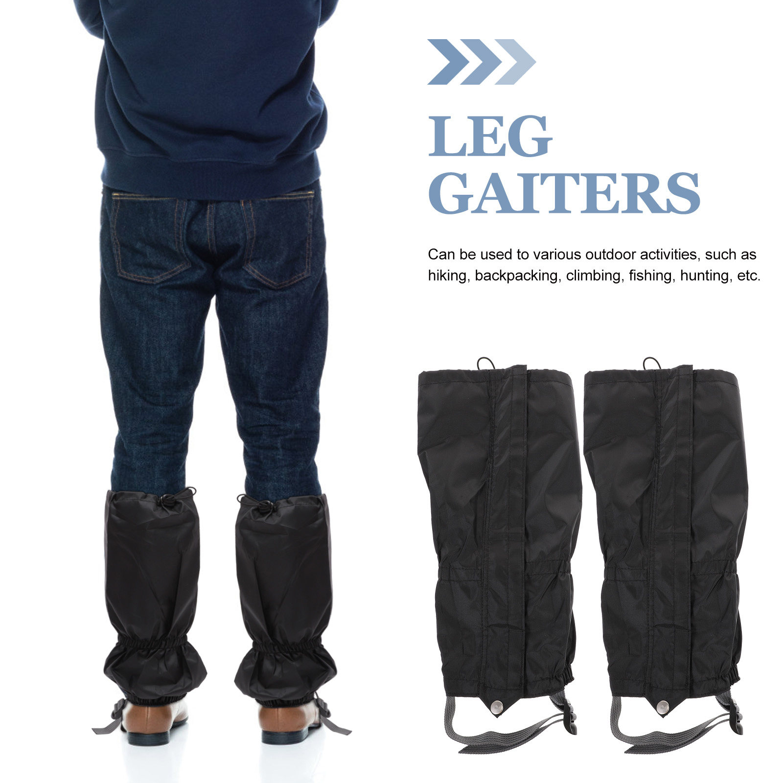 2Pcs Rugged Outdoor Leg Gaiter - Hunting Fishing Outdoor ulasan dan harga