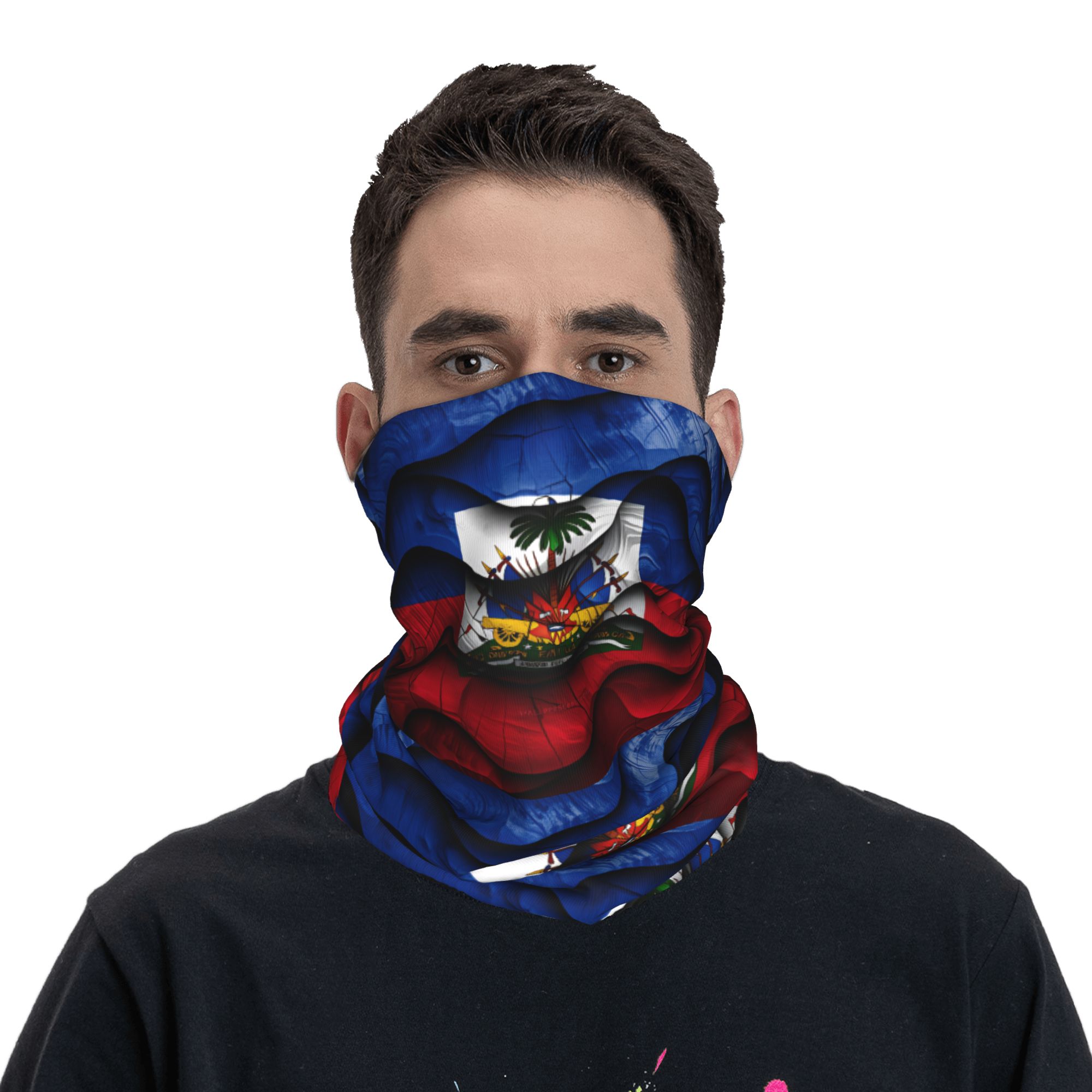 Haiti Flag Balaclava  Hunting  - Hunting Fishing Outdoor ulasan dan harga
