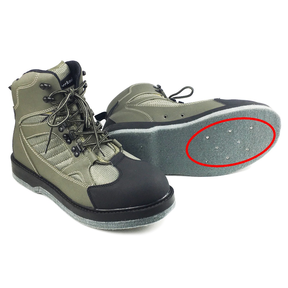 Fly Fishing Shoes Felt Sole Wa - Hunting Boot Insole ulasan dan harga
