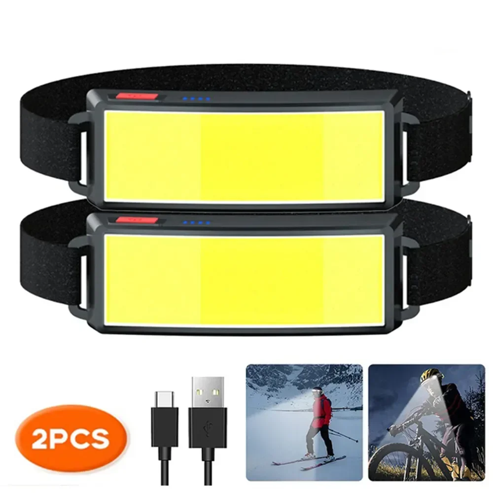COB Portable LED Headlights Ou - Hunting Fishing Outdoor ulasan dan harga