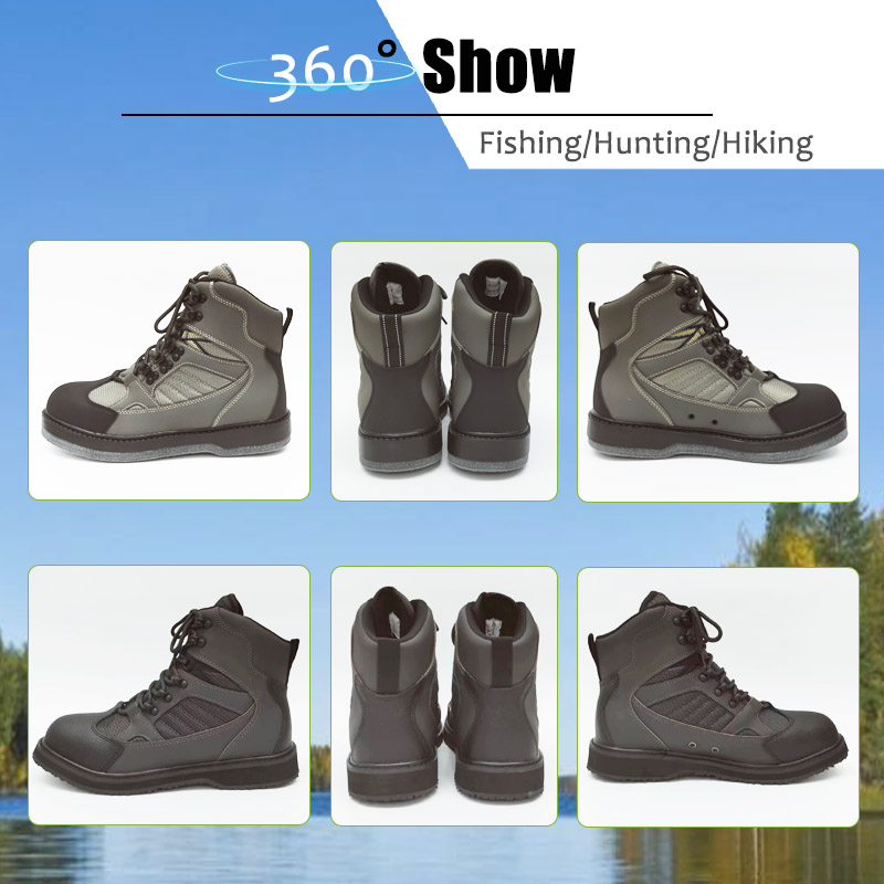 Men Fishing Shoes Wading Fishi - Hunting Boot Insole ulasan dan harga