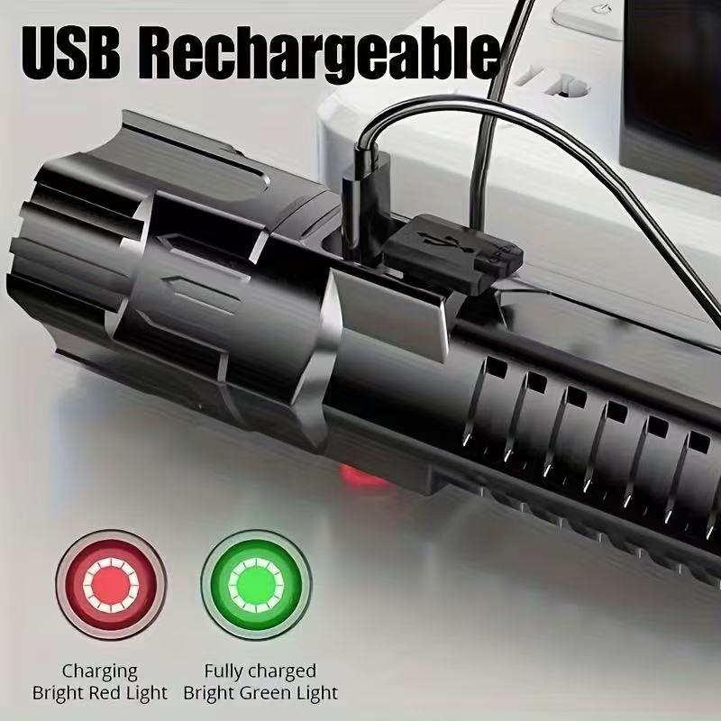 New High-power Led Flashlight  - Hunting Fishing Outdoor ulasan dan harga
