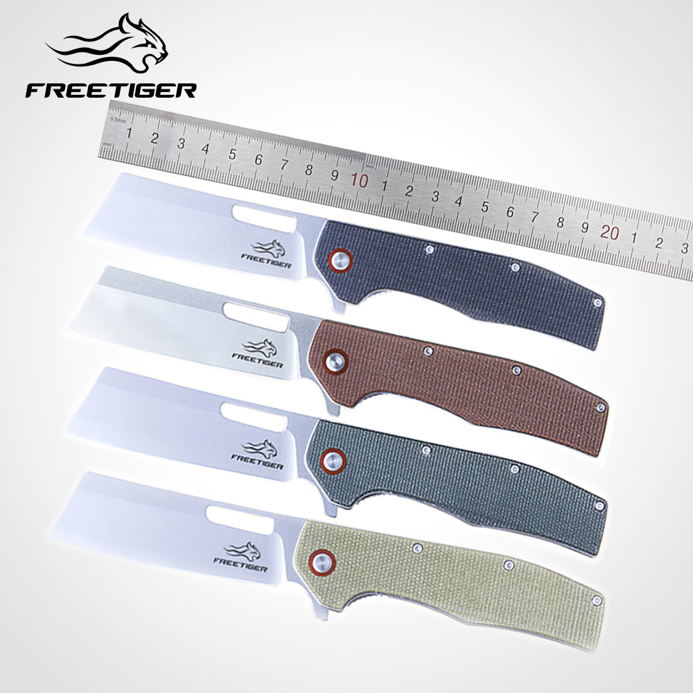 FREETIGER Micarta Handle D2 St - Hunting Camp Outdoor Kitchen ulasan dan harga