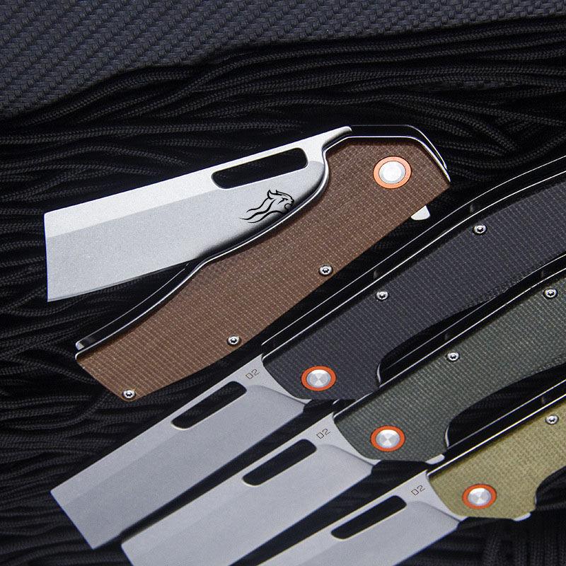 FREETIGER Micarta Handle D2 St - Hunting Camp Outdoor Kitchen ulasan dan harga
