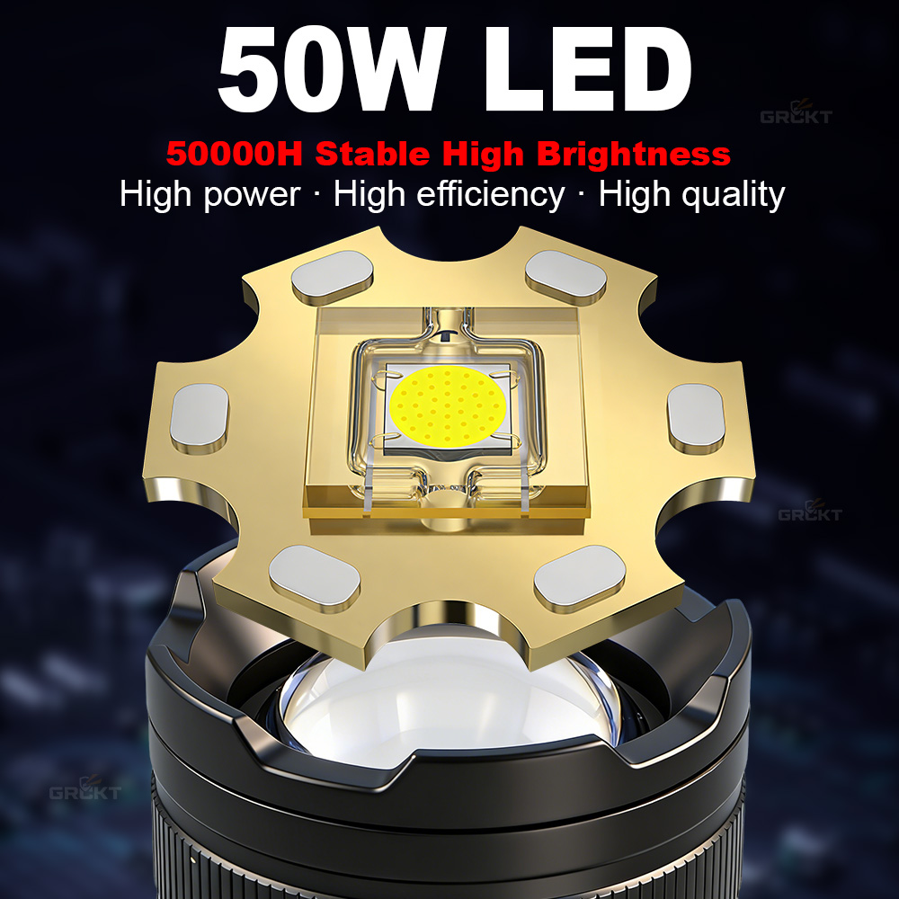 80000CD Most Powerful LED Flas - Hunting Fishing Outdoor ulasan dan harga