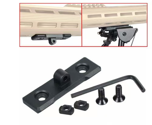 Outdoor Tactical MLOK Keymod B - Bipod Rifle Mount ulasan dan harga