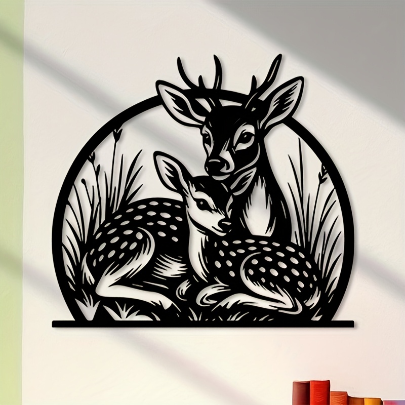 Brand Rustic Iron Deer Wall Ar - Hunting Outdoor Brands ulasan dan harga